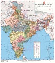 Political Map Of India