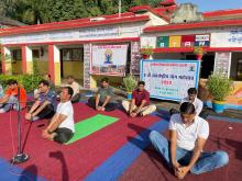 8th- International Yoga Day Celebration