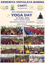 9th International Yoga Day Celebration